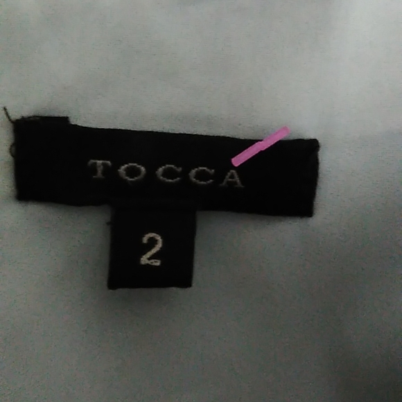 Tocca empire waist floral v-neck midi dress size 2 - Picture 11 of 11